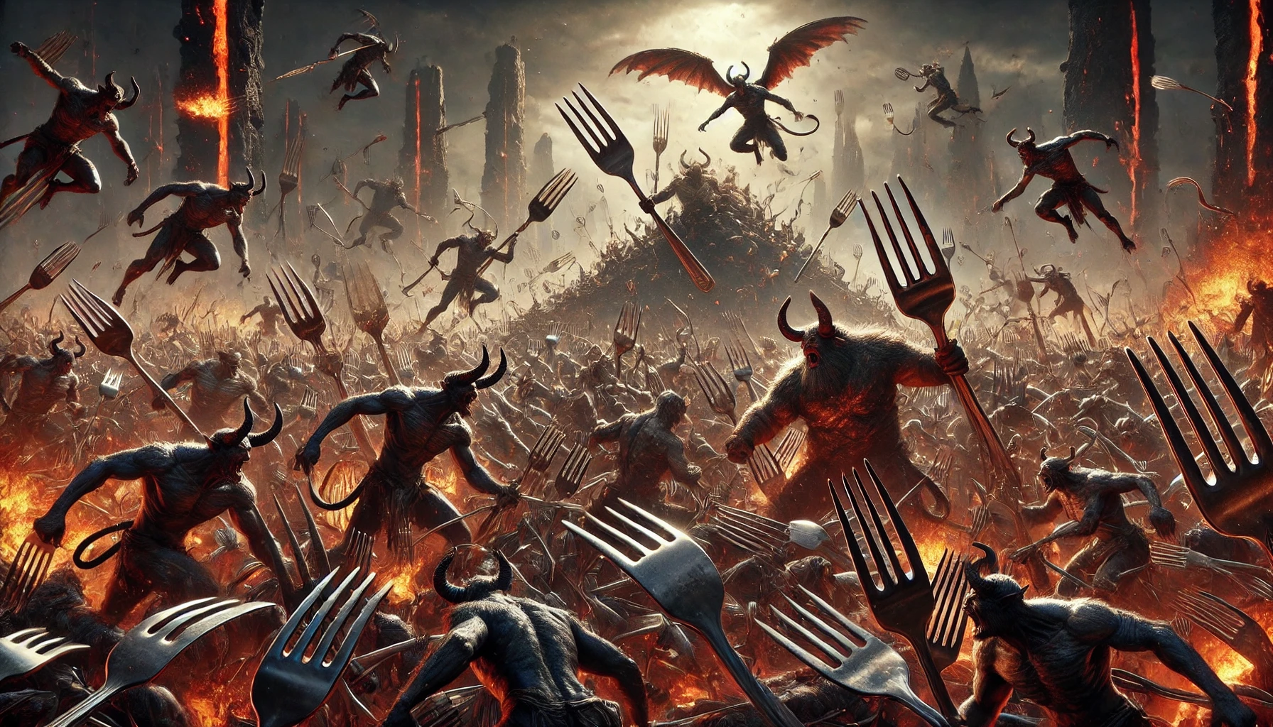 The Great Demon Fork Battle